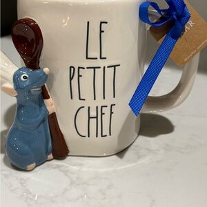 New Rae Dunn x Disney Ratatouille Le Petit Chef  with Remy Mug